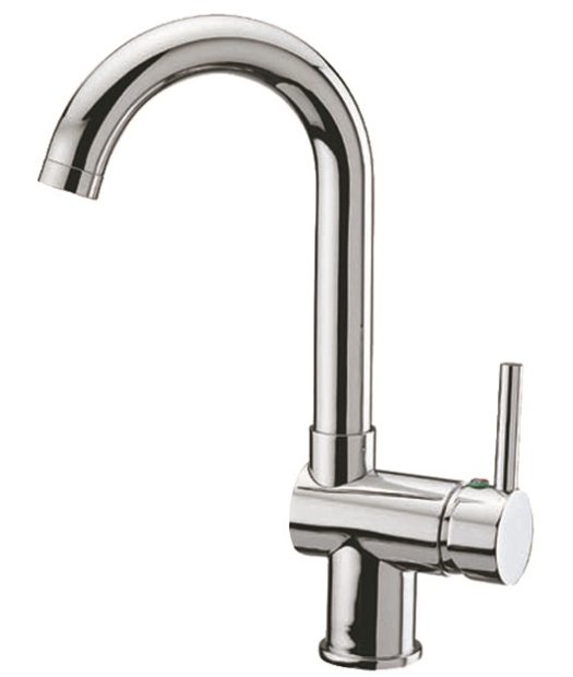 monomando adf minimalista fregadero alto ca�o cisne 2702