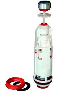 descargador universal eco cyclon doble pulsador cisterna baja