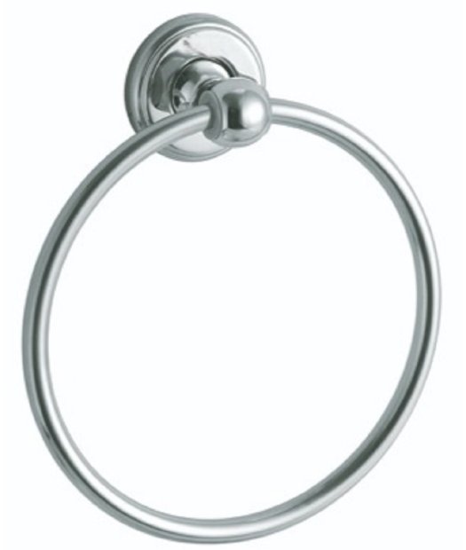 toallero anilla adf helena xt-5270 acero inox aisi304 + plafon zinc