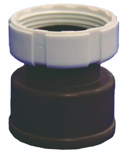 manguito conversor exterior tubo pvc a tuerca loca hembra 1"1/2-40