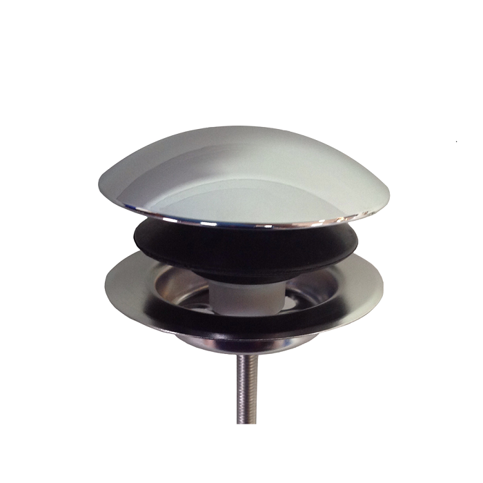 valvula tapon tecno click clack plast.cromo d.70
